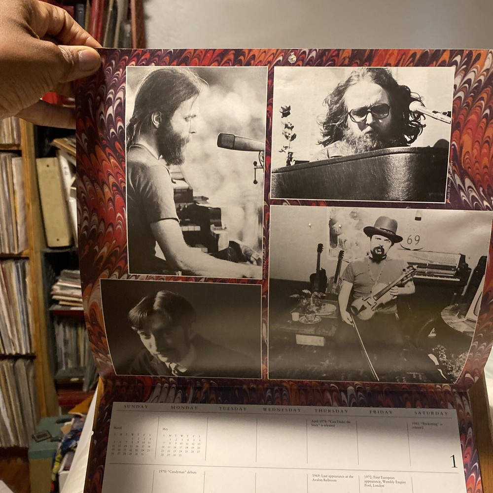 Vintage Grateful Dead Calendar 1995