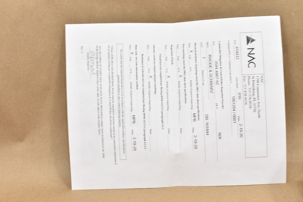 Rohde Schwarz R&S HAMEG HM8150 12.5Mhz Arbitrary Function Generator