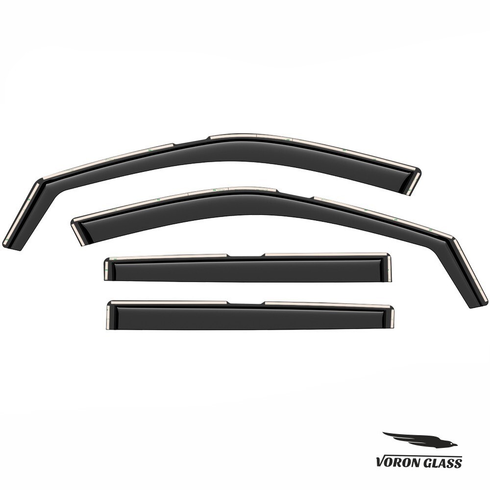 Rain Guards Vent Visors Shade for 2017-2026 Jeep Compass