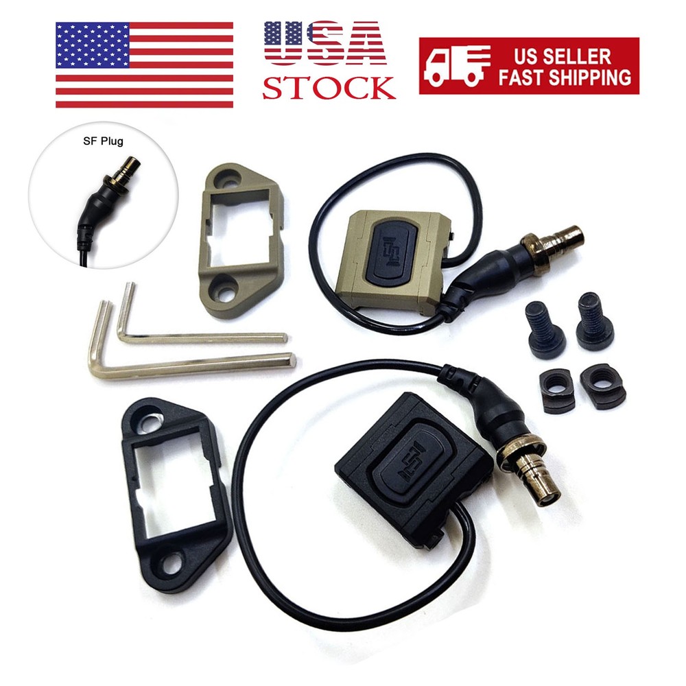 Tactical Mod Button For M300 M600 Remote Pressure Switch Light Switch - SF Plug