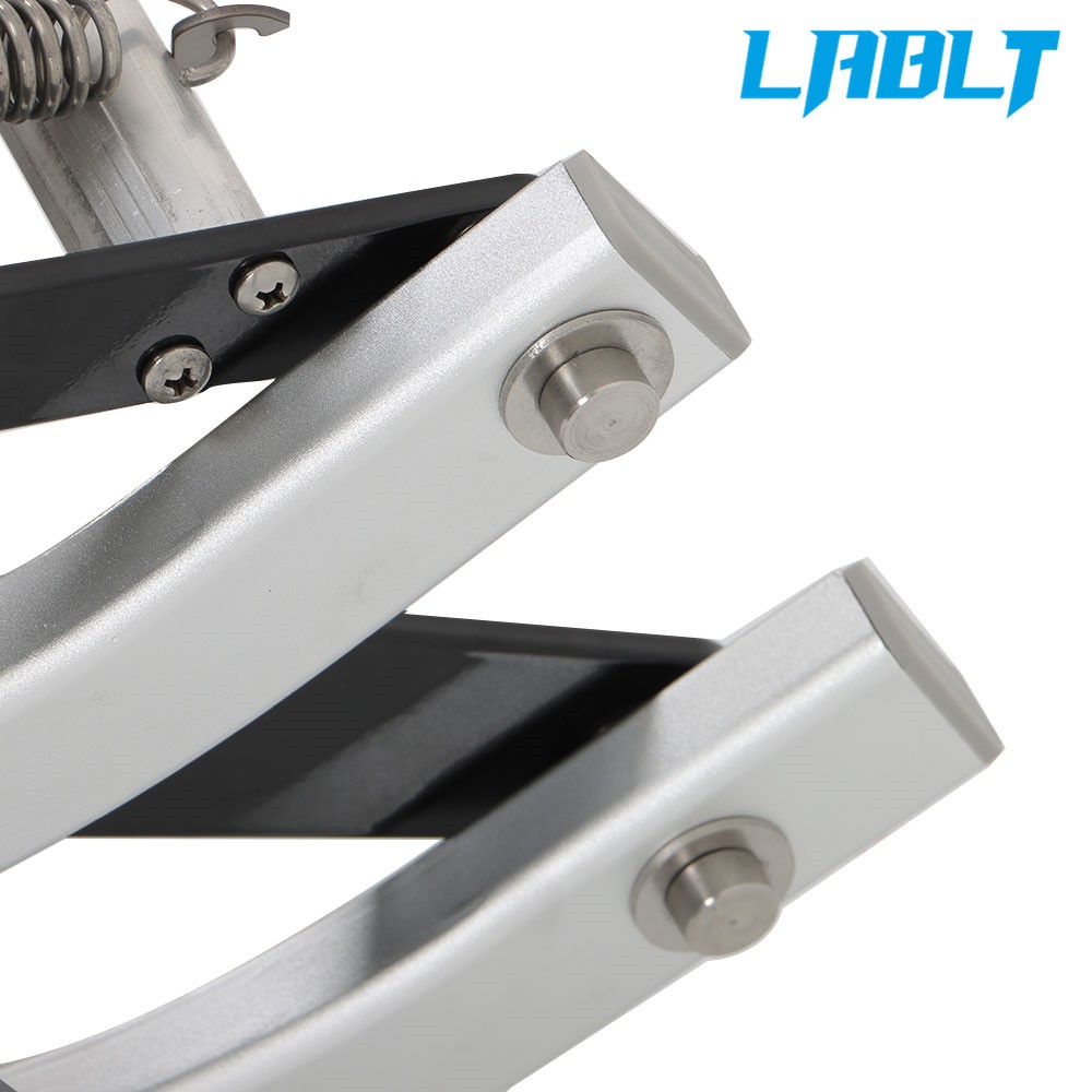 LABLT Manual Pull Out Retractable Two Step RV Camper Platform Steps Stair