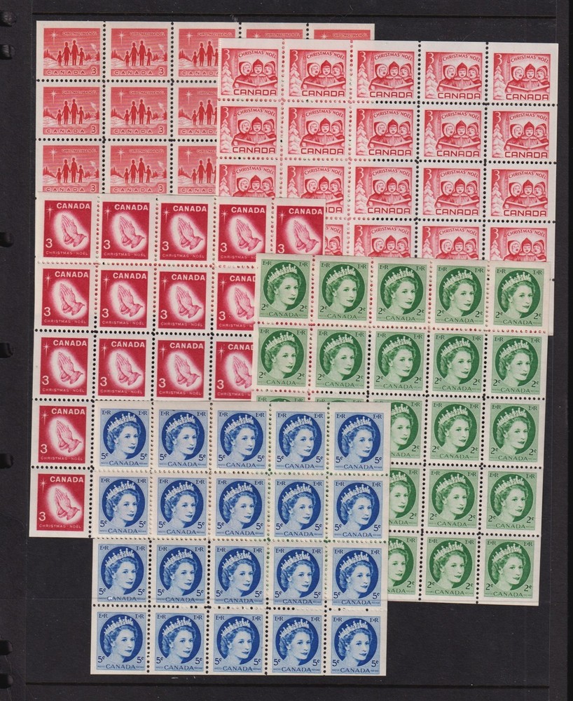 Canada - Panes of 20, 25 - Mint, NH - see scan