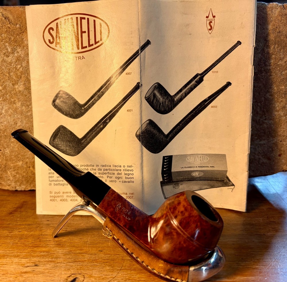 VINTAGE "SAVINELLI EXTRA" 504 FULL REFURBISHED PIPE
