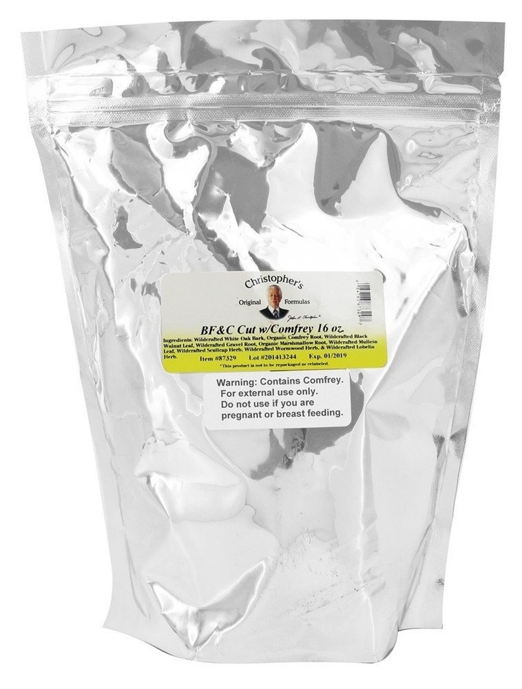 Christopher's Original Formulas BF&C Cut with Comfrey, 16 oz - Herbal Support...