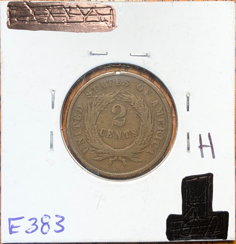 1865 United States 2 Cent