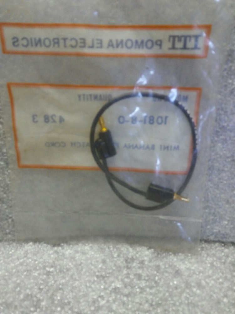 ITT POMONA ELECTRONICS Mini Banana Plug