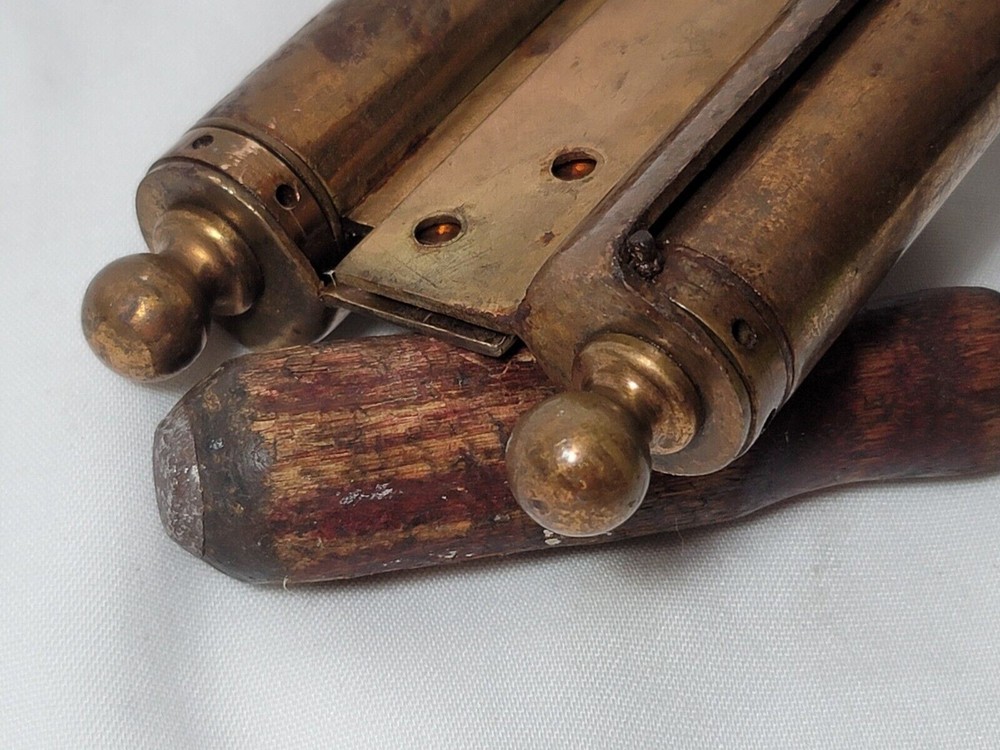Vintage Rare Milwaukee Hardware Double Action Hinges