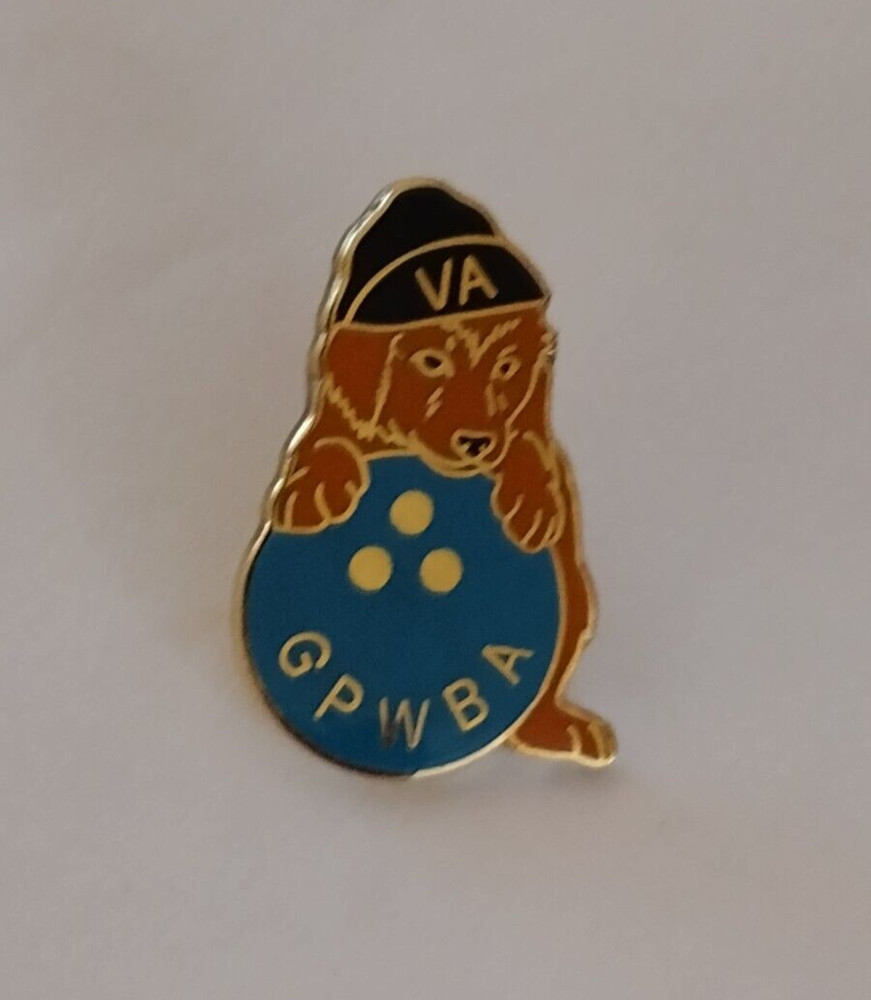 GPWBA VA Bowling Lapel Tack Pin