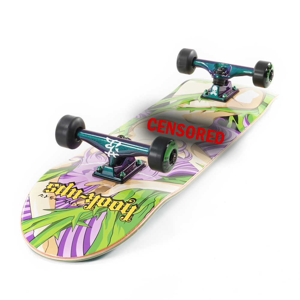 Hook-Ups Thorn Paradise 8.25" Ultimate Pro Complete Skateboard Thunder Bones