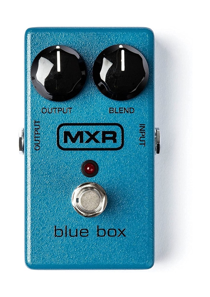 MXR M103 Blue Box Octave Fuzz Bundle with 9-volt Power Supply
