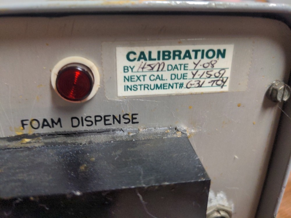 For Repair - BASF Urethane Systems Solid State Timer Model T-5 Foam Dispense