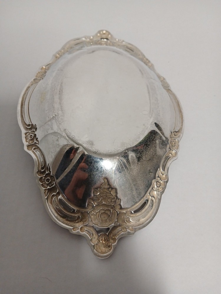 Vintage Community Silverplate 9" Oval Candy/Serving Dish