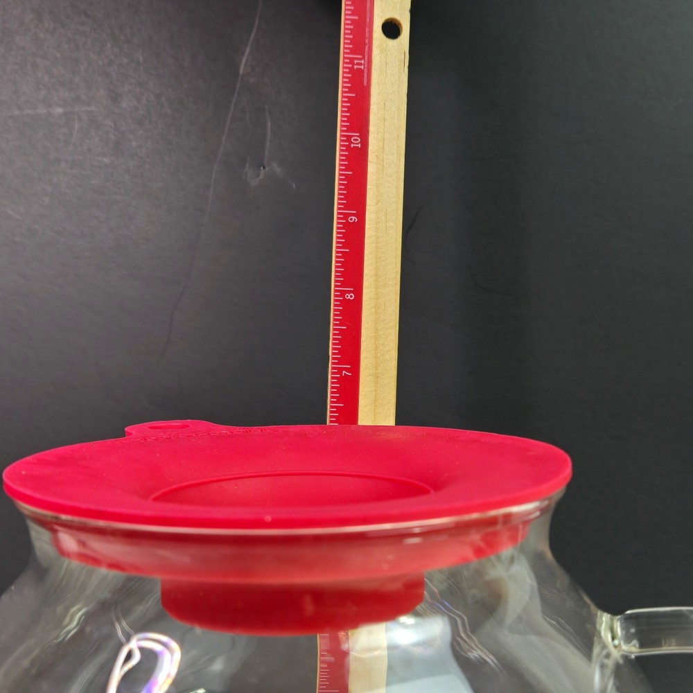 Laroma Micro-Pop Microwave Glass Popcorn Popper 3 Quart