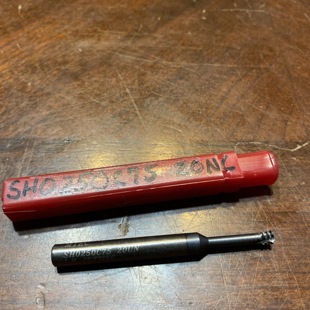 MTEC Carbide Thread Mill SHO250 C75 20UN L.H. Solid Carbide (D7)