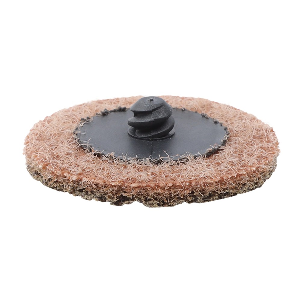25 Pcs 2" Tan (Coarse) Prep Pad Discs Surface Conditioning Quick Change Discs