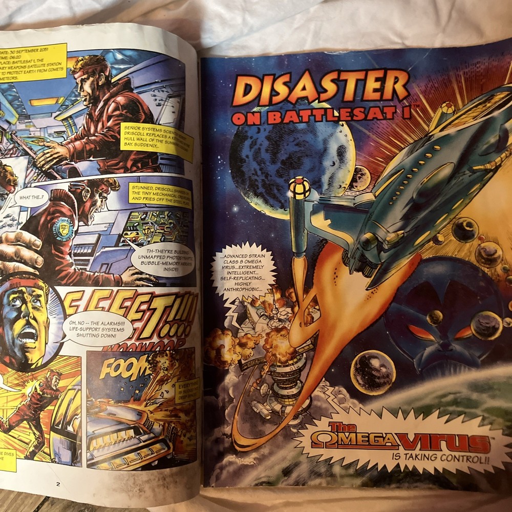 The Omega Virus Board Game Replacement Instruction Book ONLY