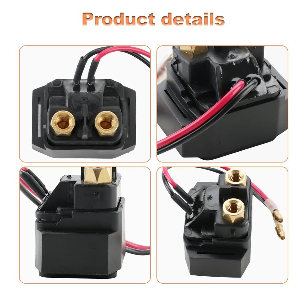WATERWICH Starter Solenoid Relay Compatible with Yamaha Wave Runner FX FZR VX VX