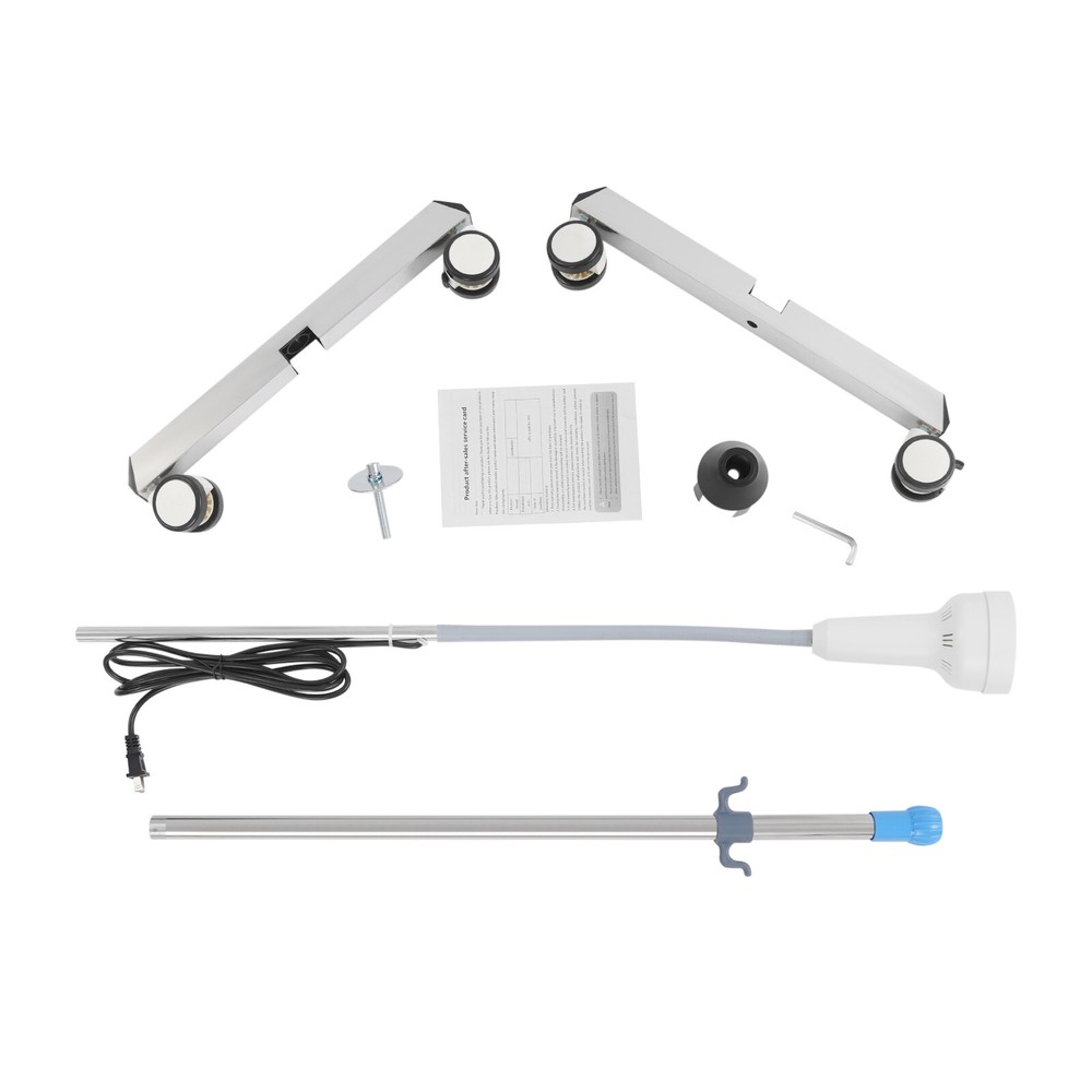 Adjustable Height Examination Lamp Four-legged Mobile LED Examination Light