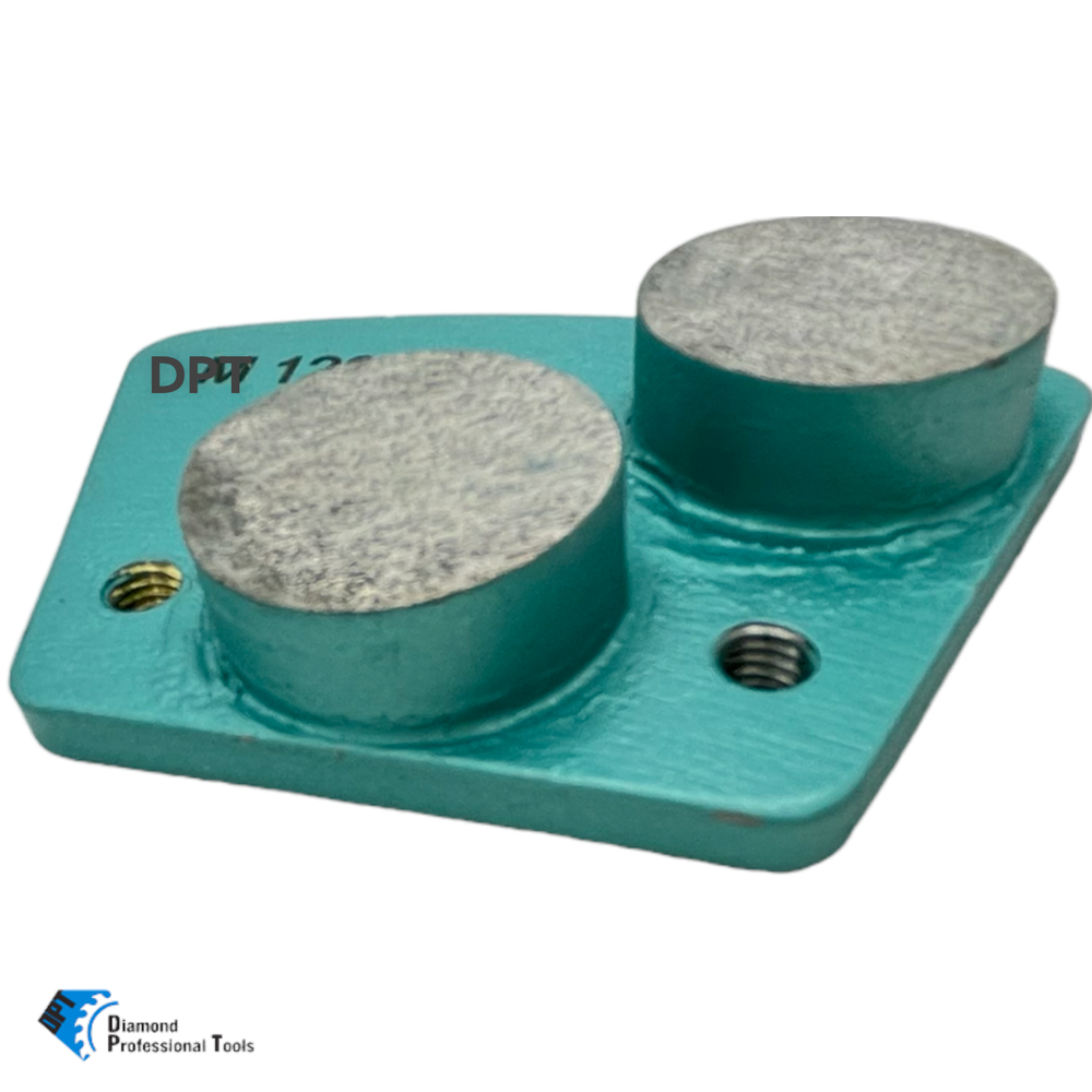 3 Pack Trapezoidal Grinder Tooling Medium Bond for Bolt on Grinder 120/140 Grit