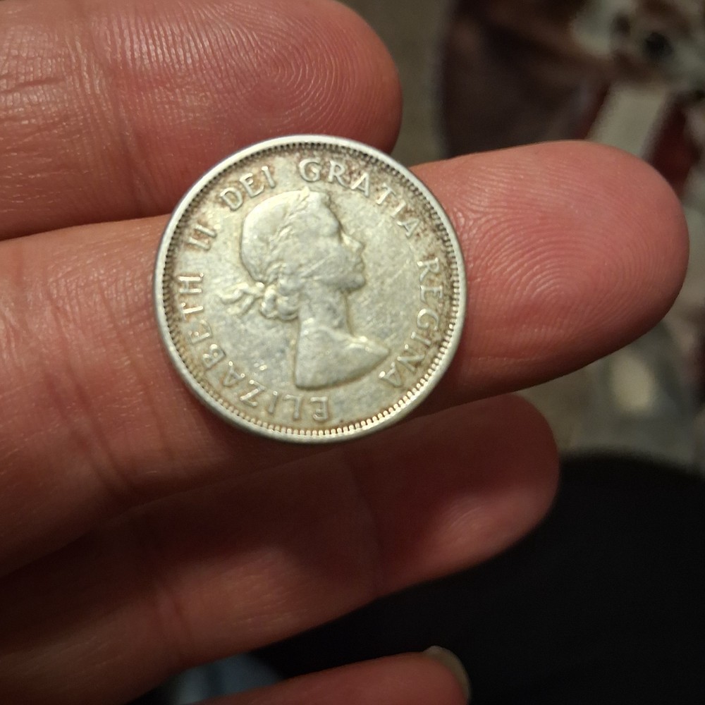 1964 Elizabeth 2 coin silver