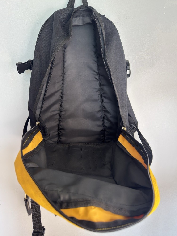 Compass USA Yellow & Black Backpack With Extension Thick Straps & Pockets