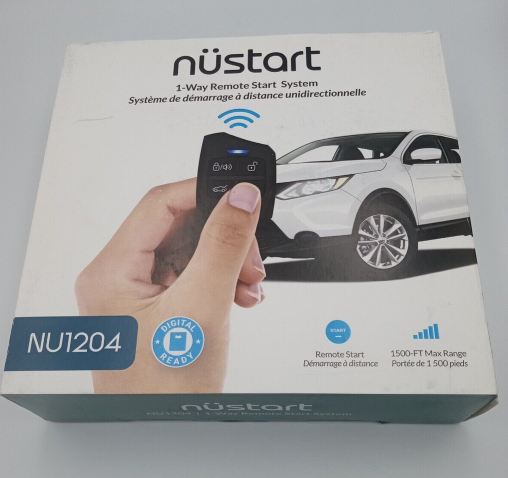 NEW Nustart 1-Way Remote Car Start System Bundle NU1204 Includes control module