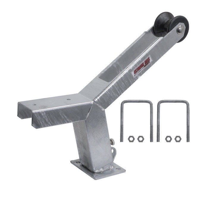 Heavy Duty Adjustable Galvanized Winch Post And Bow Roller