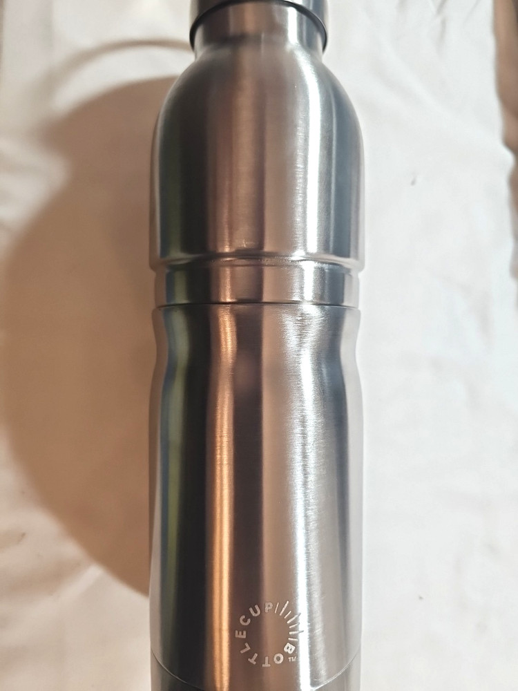 Go Bottle Cup Stainless Steel - Bottle & Cup Combo
