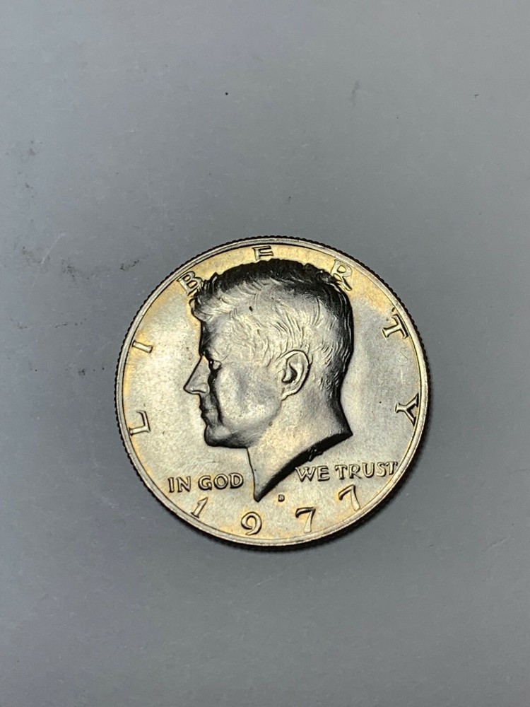 1977-D Clad Kennedy Half Dollar