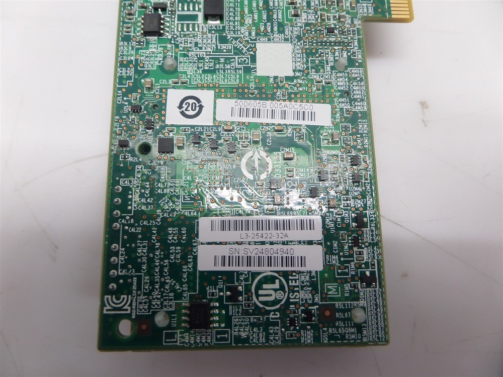Intel SAS RS25DB080 PCI-e 6Gb/s RAID Controller Card L3-25422-32A