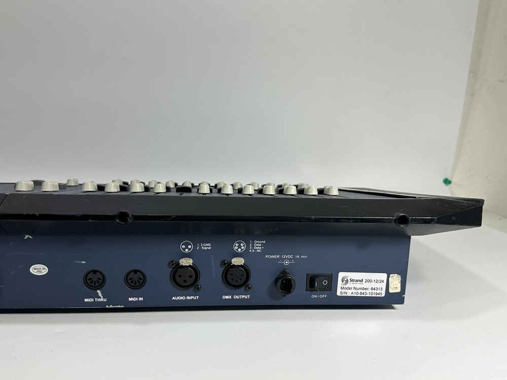 Strand Lighting 200 ~ 12/24 Channel Stage Lighting Controller ~ Power Tested
