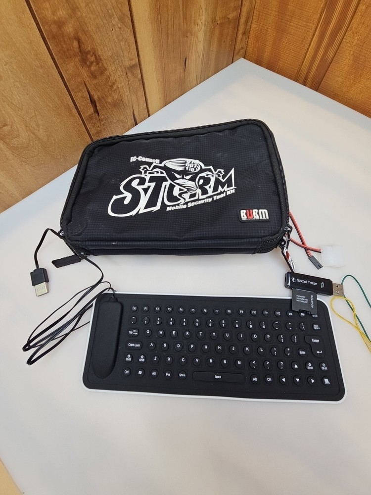 EC Council Cybersecurity STORM Mobile Security Tool Kit (FOR PARTS)