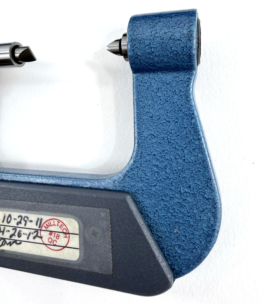 Fowler 1-2" 0.0001" 52-219-092-0 Screw Thread Micrometer