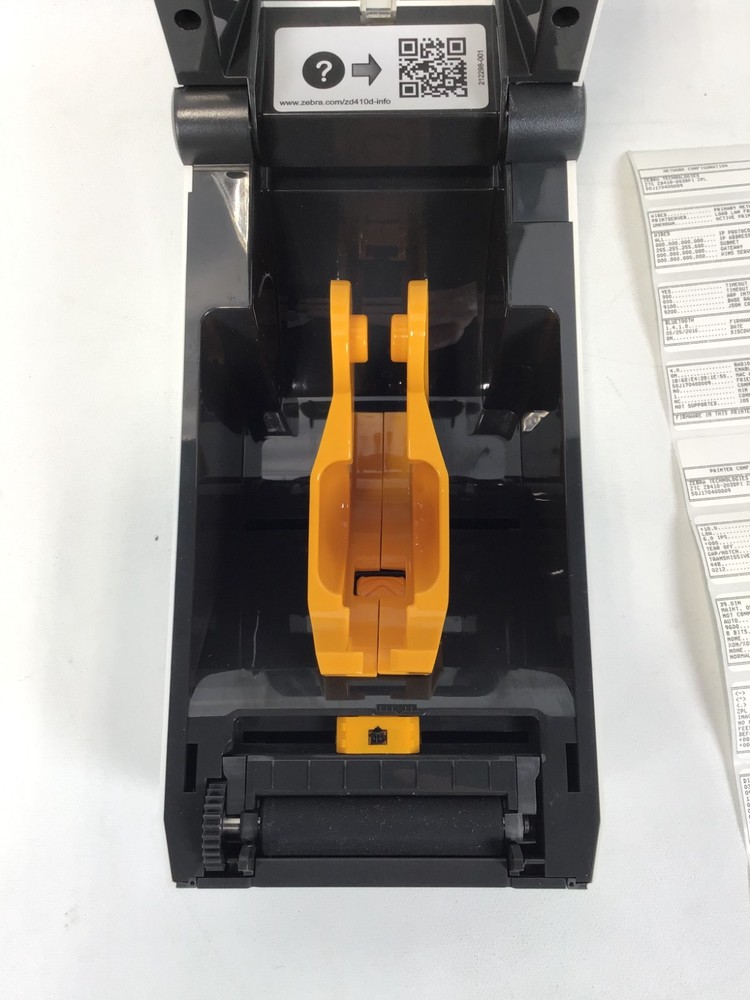 Zebra ZD410 Thermal Label Printer USB Ethernet Bluetooth ZD41H22-D01E00EZ ~