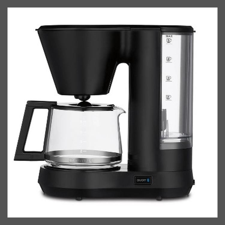 Cuisinart Compact 5 Cup Coffee Maker - Black - DCC-5500