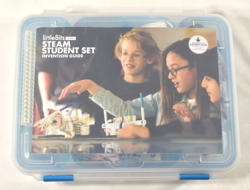 Little Bits Education Steam Student Set 680-0008 Complete Storage Organizer Case