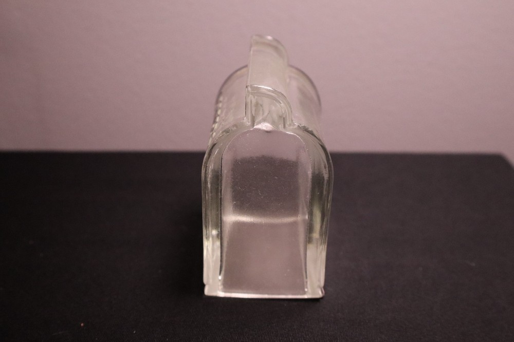 Antique Pressed Glass U.S. Mail Mailbox Candy Container 1920s