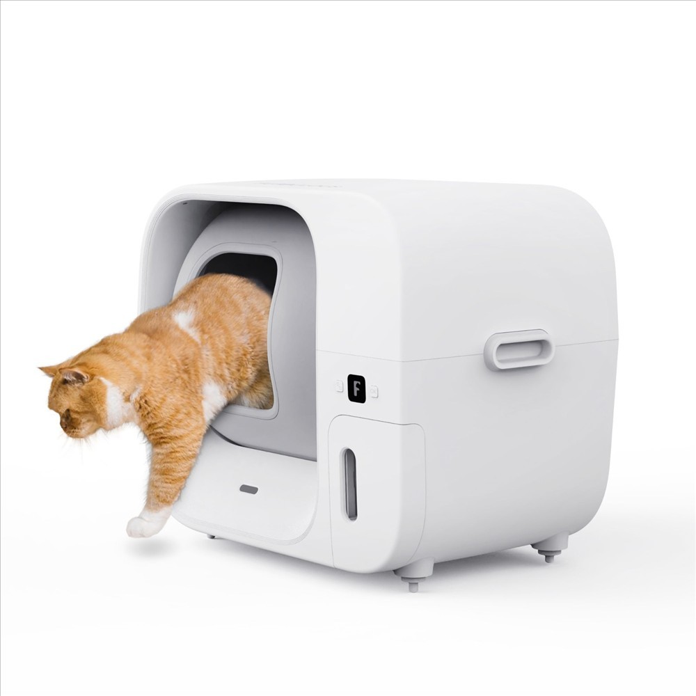 Furbulous Automatic Cat Litter Box Self Cleaning/Pack Refill System,APP Control