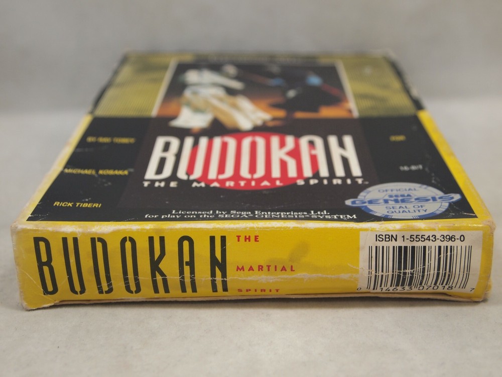 Budokan (SEGA Genesis) Authentic Cardboard BOX ONLY!