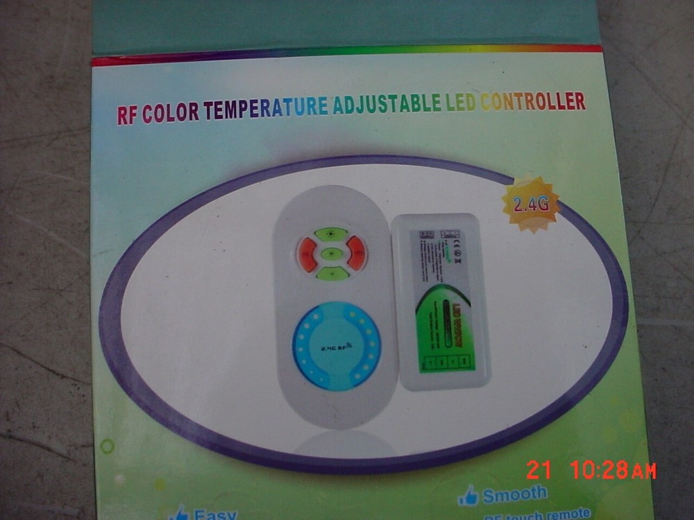RF Color Temperature Adjustment LED Controller  New in Box;