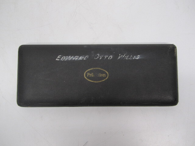 Vtg Antique Präcision Precision Drafting Technical Drawing Tool Set Lot & Case