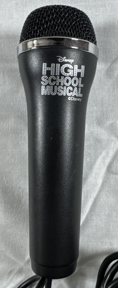 Disney High School Musical Replacement Wired Microphone Black USB