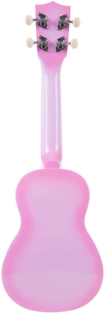 Kala Soprano Dolphin Ukulele - Pink Burst