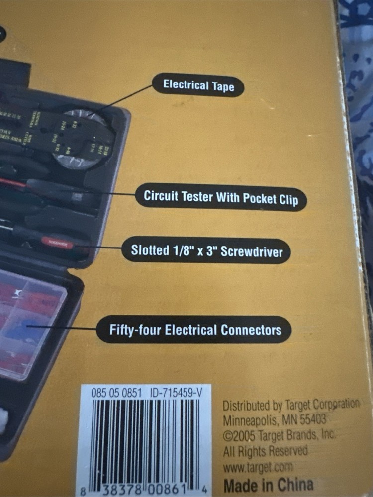 Durabuilt 114 Piece Electrical Tool Kit