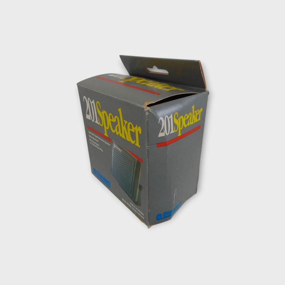 Standard Communications 201 Speaker External Comm Speaker (Black) New