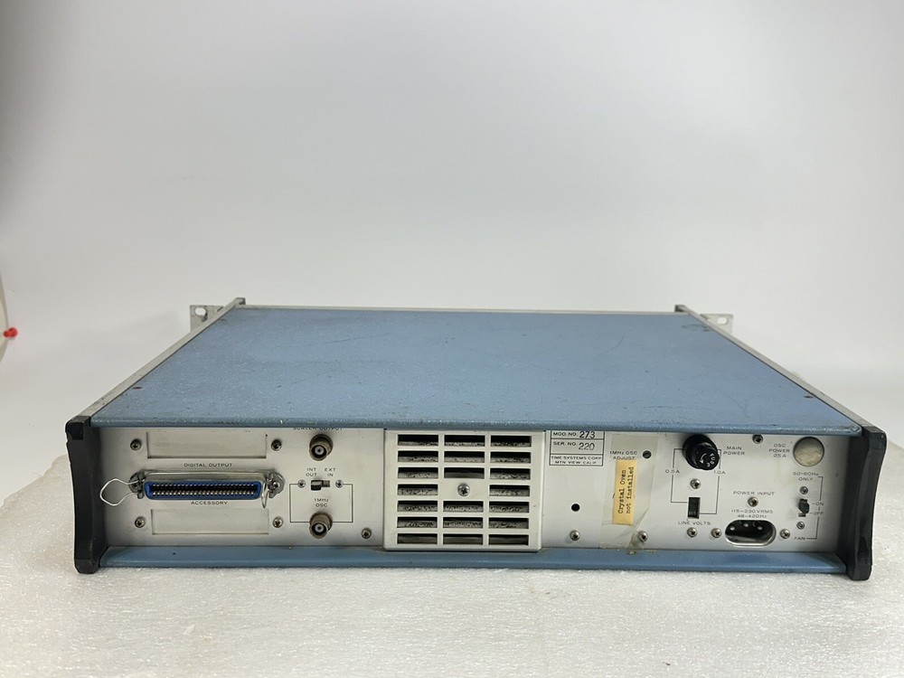 Vintage TSC Time Systems Corp Computing Counter Model 273 ~ Power On / Untested