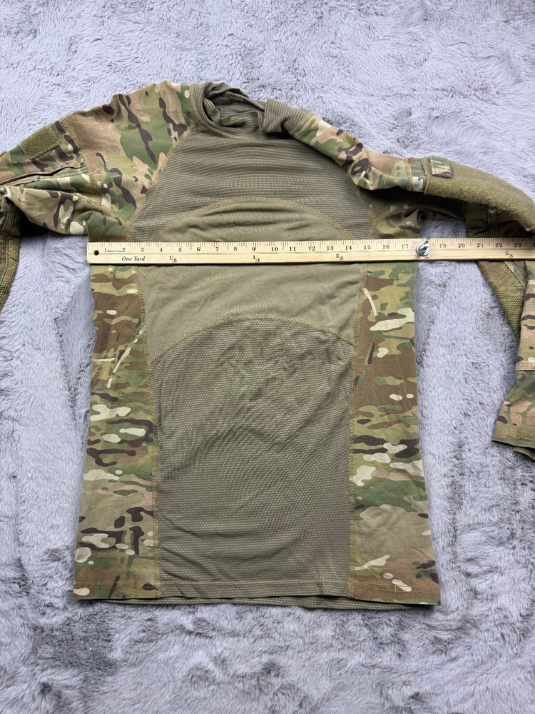 Army Combat Shirt Mens Extra Small Flame Resistant Multi Camouflage