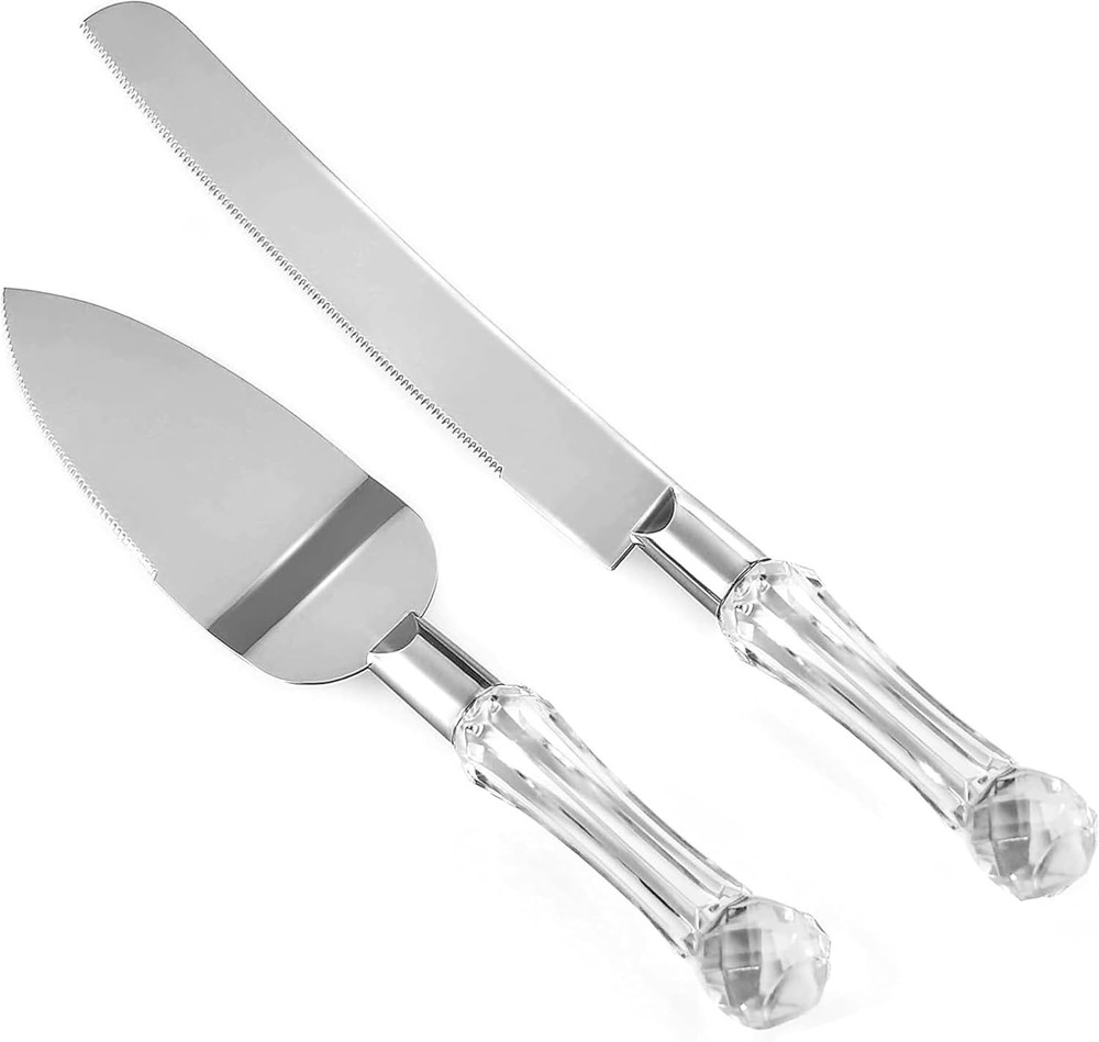 Lillian Rose 2 pc Stainless Steel Cake Server Set NIB
