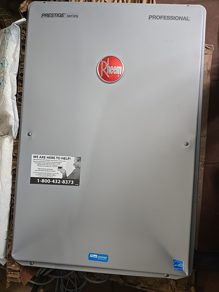 READ* Rheem PRESTIGE series Model: RTGH-95DVLP-2