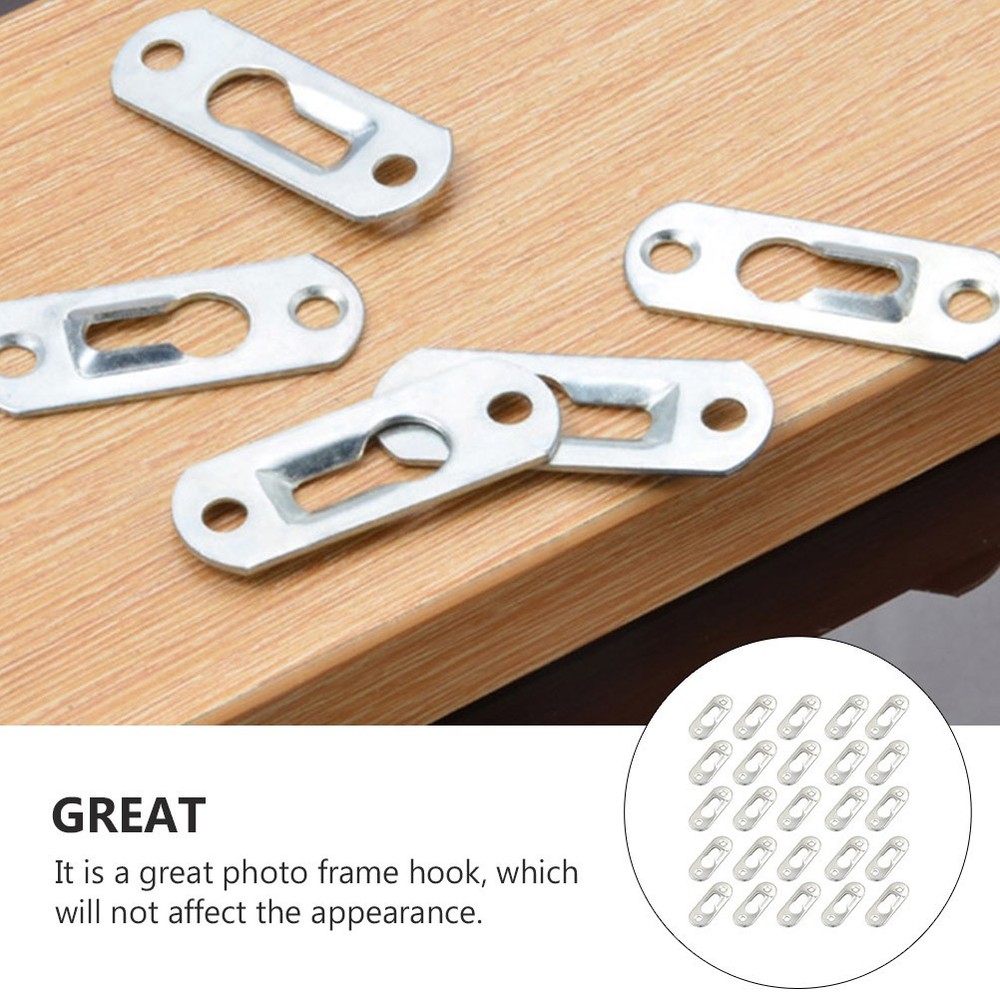 25Pcs Picture Frame Hooks Hooks Picture Frame Hanger Hanging Hook